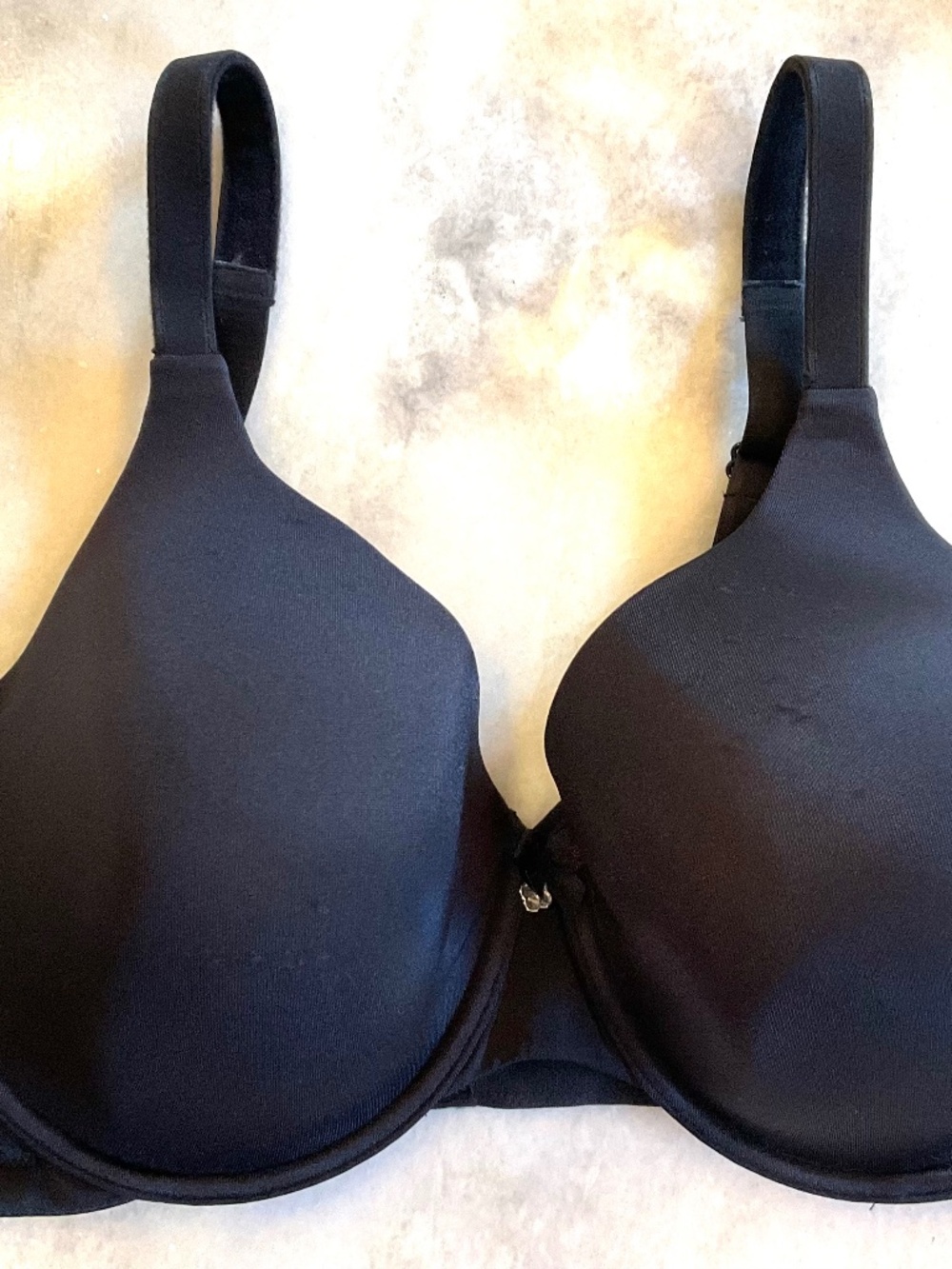 BREEZIES FULL BLACK BRA LIGHTLY PADDED 42C NICE